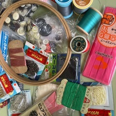 手芸アイテム色々の画像