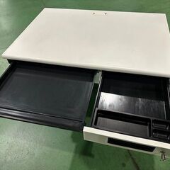 【美品】PLUS　片袖机　W1000D700H700　片袖デスク　の画像