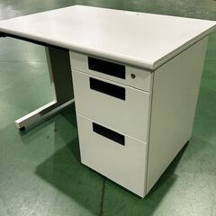 【美品】PLUS　片袖机　W1000D700H700　片袖デスク　の画像