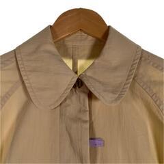 KENZO ケンゾー 無地 秋冬 AW コート コットン/ナイロン ベージュ レディース 38【古着】【中古】の画像