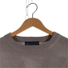 BEVERLY HILLS POLO CLUB ビバリーヒルズポロクラブ 無地 秋冬 AW 長袖ニット アクリル グレー レディース M【古着】【中古】の画像