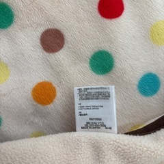 ミキハウスおくるみの画像