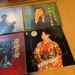 レトロ　レコードセットの画像