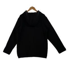 adidas アディダス 無地 秋冬 AW パーカー ポリエステル ブラック ユニセックス XL【古着】【中古】の画像