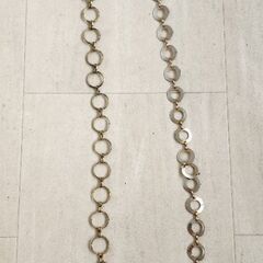 ウエスト、ネック　チェーン　ベルト　２セットの画像