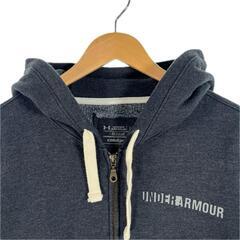Under armor アンダーアーマー ブランドロゴ 秋冬 AW パーカー コットン/ポリエステル ブラック ユニセックス REGULAR【古着】【中古】の画像