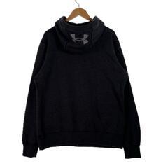 Under armor アンダーアーマー ブランドロゴ 秋冬 AW パーカー コットン/ポリエステル ブラック ユニセックス REGULAR【古着】【中古】の画像