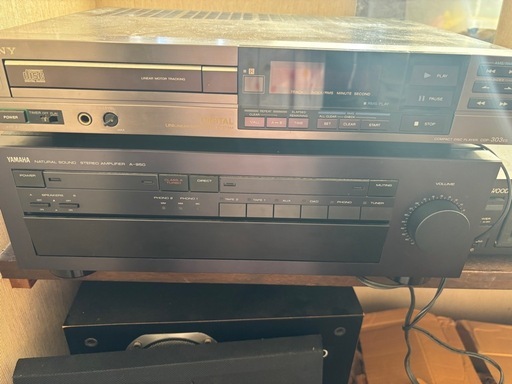 SONY・YAMAHA・ONKYO オーディオ3点セット ジャンク品 長期保管 レトロ機器