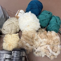 【訂正】毛糸詰合せ〈 アクリル・ウール・ミストヤーン 〉の画像