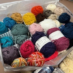 【訂正】毛糸詰合せ〈 アクリル・ウール・ミストヤーン 〉の画像