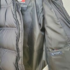フレンチダックダウンジャケット サイズM　BLUE STANDARDの画像