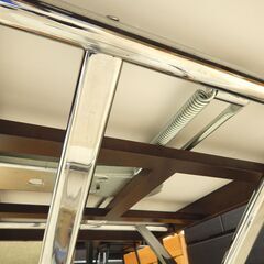 シギヤマ家具 昇降式テーブル PLATE プランテ 130 アイボリー キャスター付き 光沢UV塗装 札幌市清田区の画像