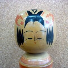 ☆鳴子 伝統 こけし 高さ36.5cm 直径10.5cm 鈴木重吉作 工芸品 民芸品 札幌市 豊平区 平岸店の画像