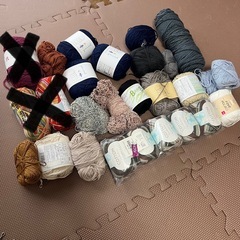 【訂正】毛糸詰合せ（コットン・レースヤーン）の画像