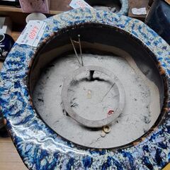 【リサイクルショップどりーむ天保山店】NO.3123　火鉢　写真参照🎵　レトロ商品🎵の画像