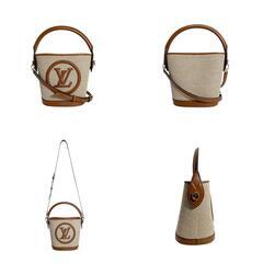 ルイヴィトン M59962 ハンドバッグ ブラウン  LOUIS VUITTON プティ･バケットの画像