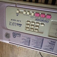 CASIO LK-103 光ナビ LUCE 電子 キーボードの画像