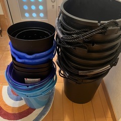 バケツ大量の画像