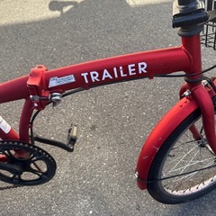 折りたたみ自転車20インチの画像