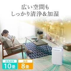 アイリスオーヤマ　加湿空気清浄機の画像