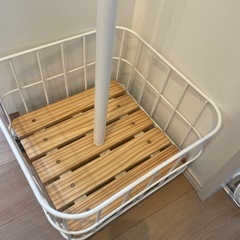 【Mash】 バイケージポールハンガー ホワイトの画像