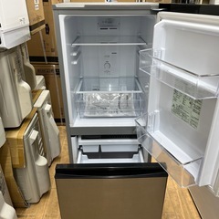 AQUA アクア 2ドア冷蔵庫 AQR-13M(S) 126L 2022年製 クリーニング済み キッチン家電 のご紹介です！の画像