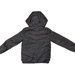 アバクロンビー&フィッチ キッズ 120センチ Ssize 中綿ジャケット ネイビー ボアの画像