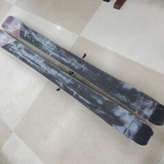 札幌市 清田区 elan エラン スキー板 RIPSTICK102 リップスティック 170㎝ ビンディング付き ライトグリーン系 の画像