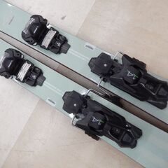 札幌市 清田区 elan エラン スキー板 RIPSTICK102 リップスティック 170㎝ ビンディング付き ライトグリーン系 の画像