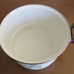 ホーロー鍋　江尻(株)製サンコーウェアの画像