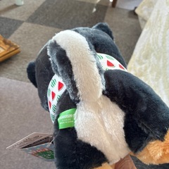 黒柴ぬいぐるみの画像