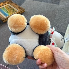 黒柴ぬいぐるみの画像