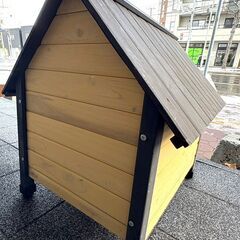 ☆ アイリスオーヤマ ウッディ犬舎 犬小屋 木製 ☆ リサイクルショップ札幌 買取本舗 平岸店の画像