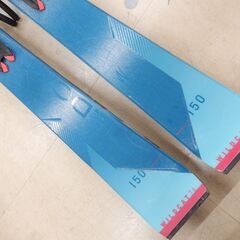 札幌市 清田区 elan エラン WILDCAT76 ワイルドキャット76 150㎝ ビンディング付き グリーンブルー系 の画像