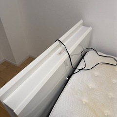 直接引取記載エリア配送限定/ニトリNスリープマットレス×収納付ベッドフレームセットの画像
