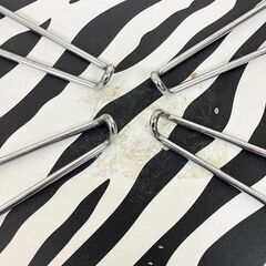 stp-3625　折りたたみ　ミニテーブル　45×30×20cm　ゼブラ柄　座卓　テーブル　コンパクト　白　黒　折れ脚　折りたたみテーブル　ローテーブル　折脚テーブル　台の画像