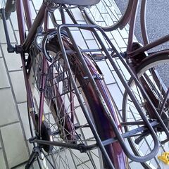 ★リユースのサカイつくば店★TK7546  自転車 26インチ パープル クリーニング済み 【リユースのサカイつくば店】の画像