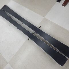 札幌市 清田区 エラン elan スキー板 PRIMETIME  N°2　158㎝ ビンディング付き ブラック×ライトグリーン系の画像