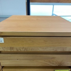 ジャングルジャングル貝塚店　キャビネット　サイドチェスト　木目　チェスト　4段引き出し　サイドキャビネット　中古　リユース　貝塚市　二色浜の画像