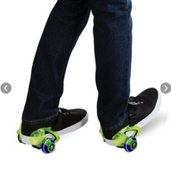 2足セット ラングスジャパン リップスティックジェッツ グリーン ローラーシューズ　クリスマスプレゼントの画像