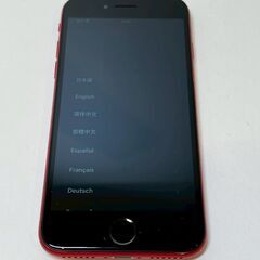 iPhone SE2｜128GB｜RED｜起動可・背面割れ（ジャンク）の画像