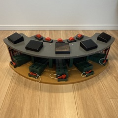 トーマス　木製　機関庫の画像