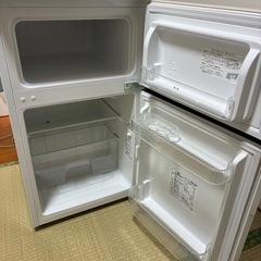 ハイセンス 冷蔵庫 HR-B95A（93L）2016年製 ホワイトの画像