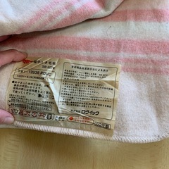 電気敷き毛布の画像