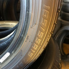 165/55R15ダンロップ2本取り付け無料の画像