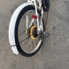 折りたたみ自転車20インチの画像