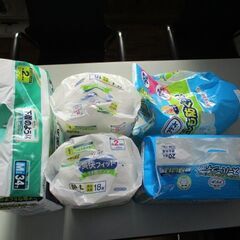 大人用紙オムツセットS～Lサイズ（58㎝～110㎝）　合計９１枚　未開封７２枚　開封済１９枚の画像