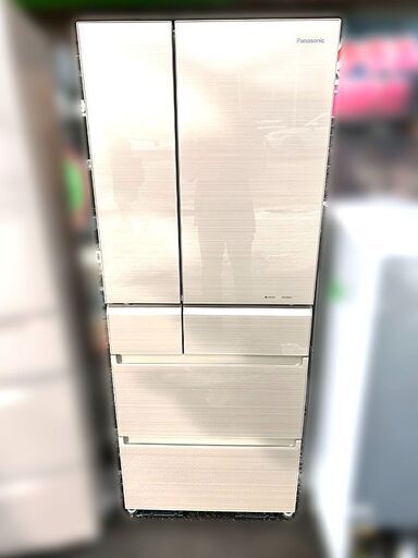 【自社配送は札幌市内限定】Panasonic/パナソニック ノンフロン冷凍冷蔵庫 NR-F472XPV-N型 2017年製 470L