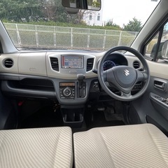 ★激安★ワゴンR ブレーキサポート　車検2年付き　走行82000Km TVナビ　ETC ドラレコの画像