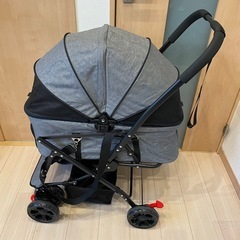 KIKII ペットカート レインカバー付き の画像